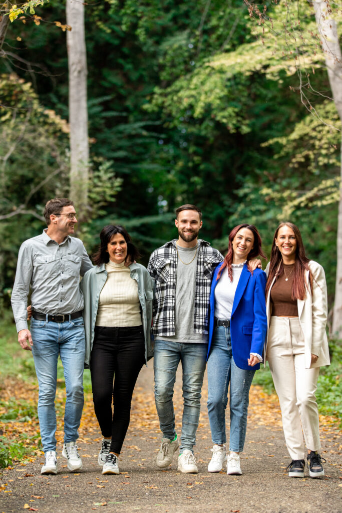 Familiefotoshoot in het Kralingsebos