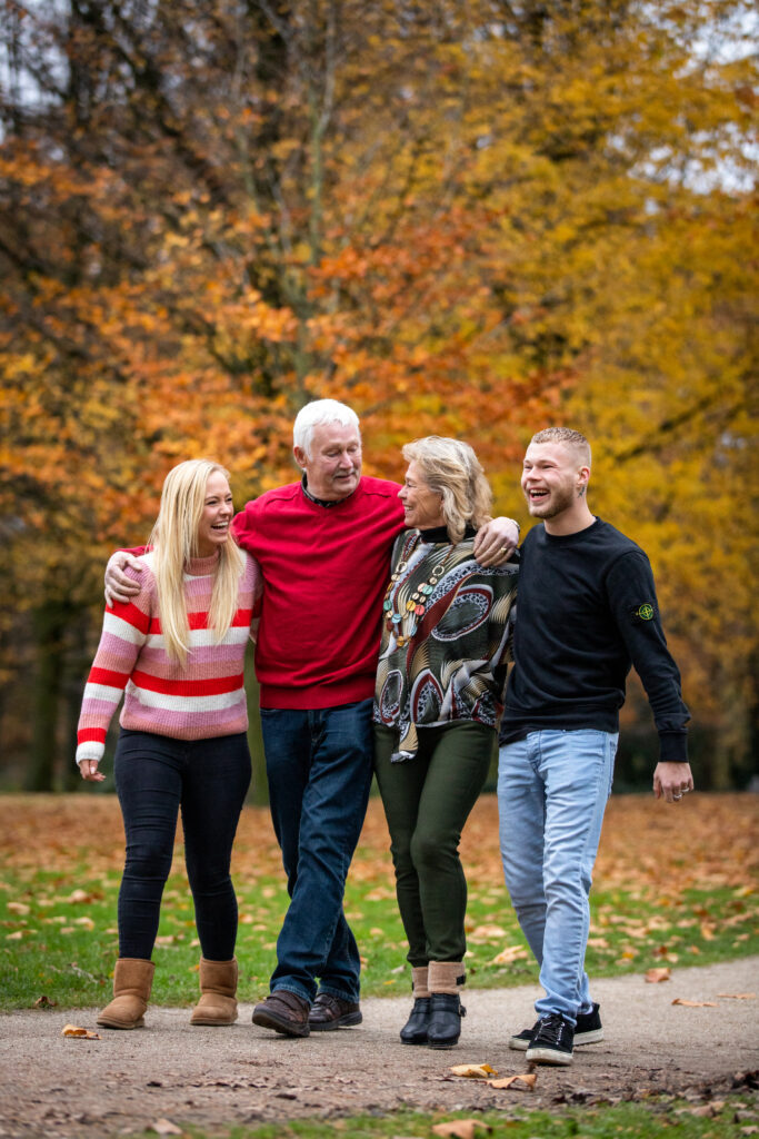 Familiefotoshoot in herfst sferen